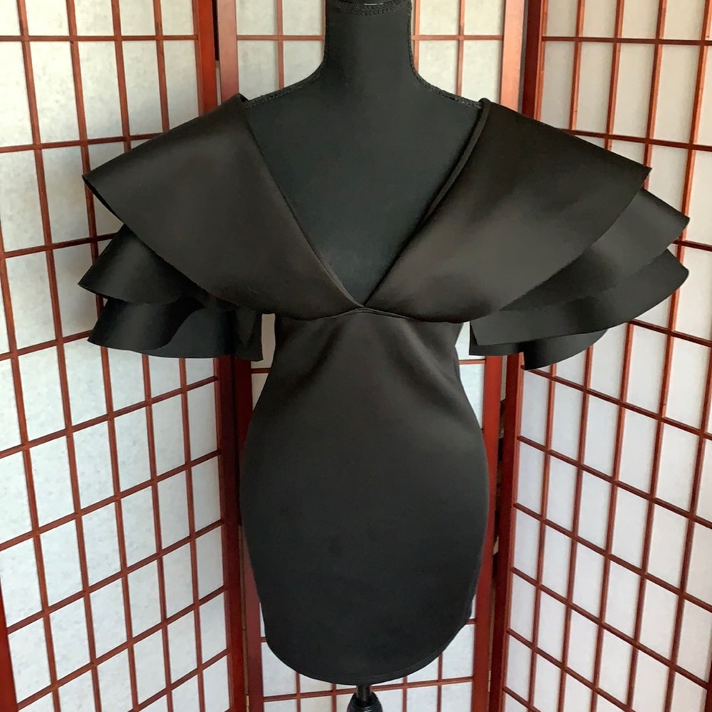 Gorgous black mini dress